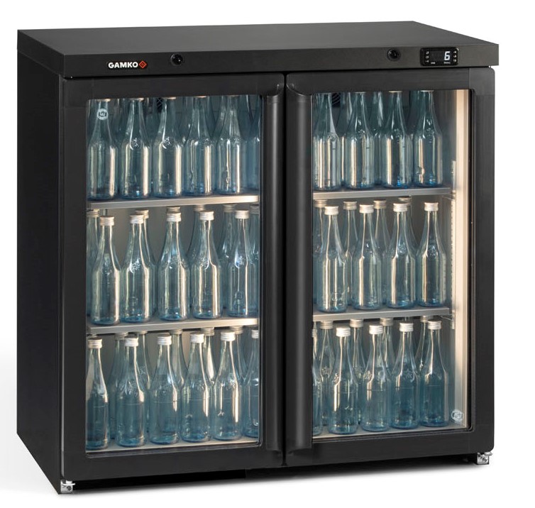 Double Door Back Bar Bottle Coolers