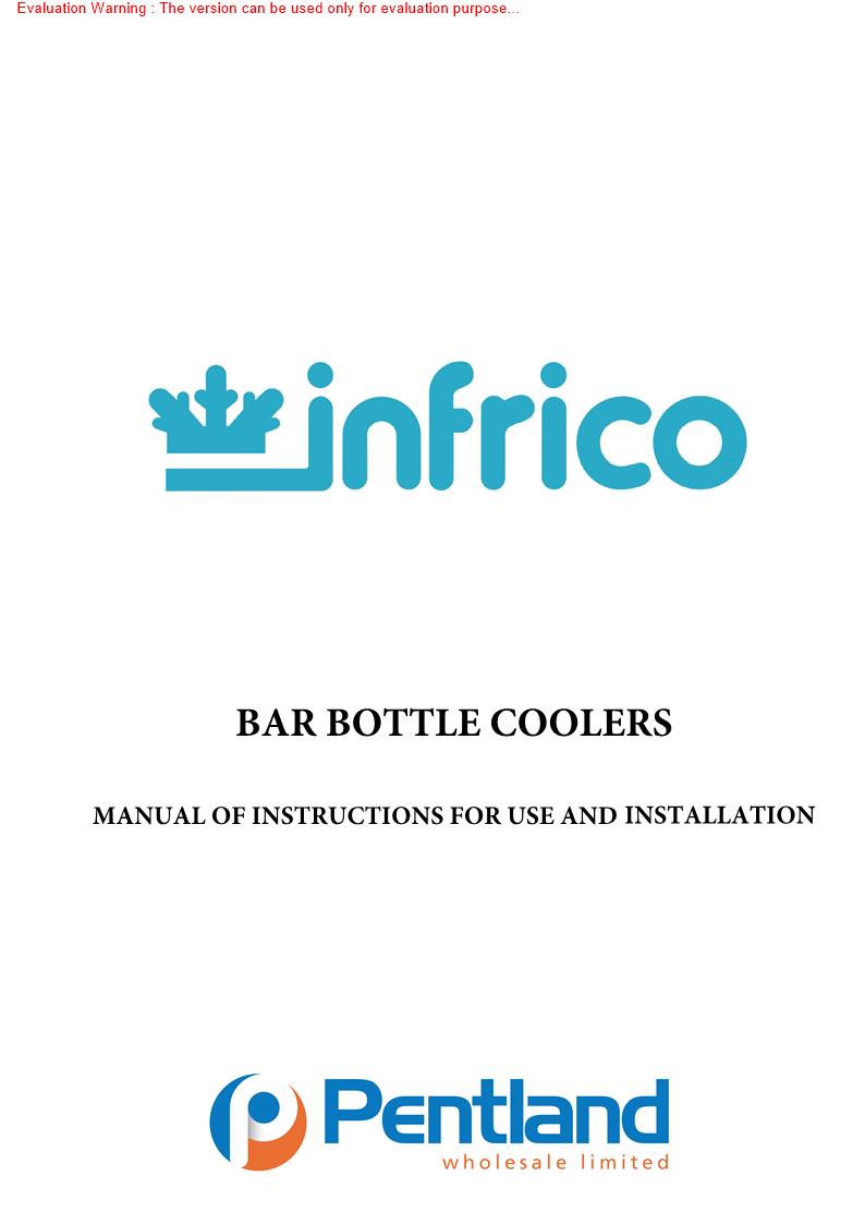 Infrico CC606 Manual