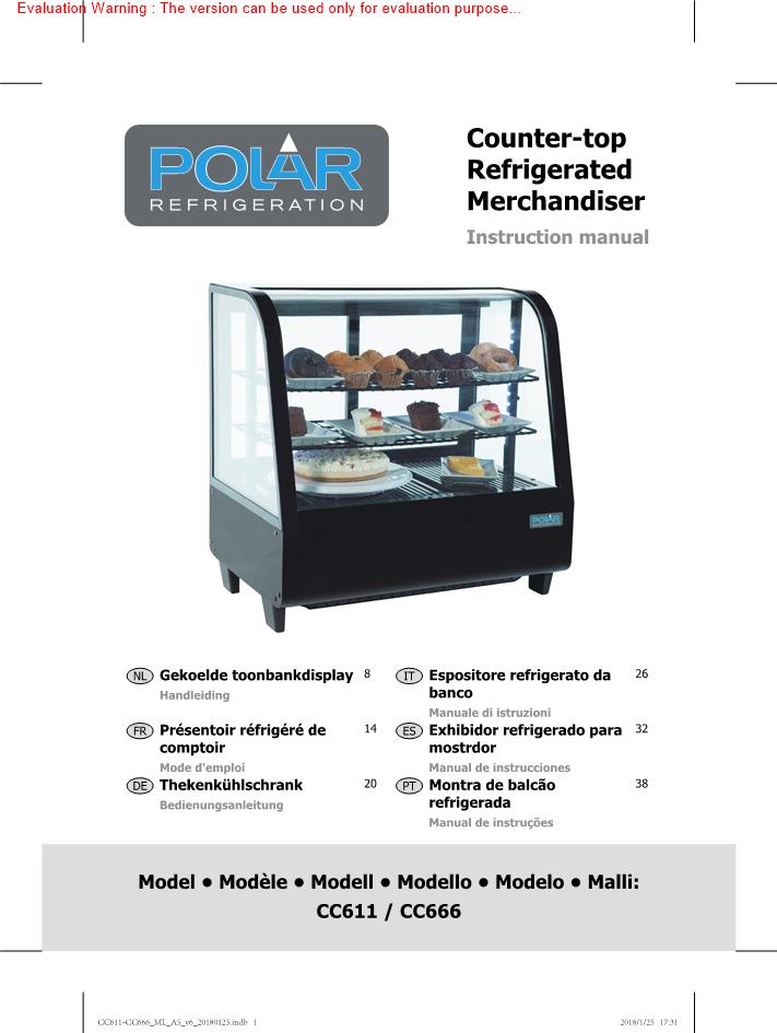 Polar CC666 Manual