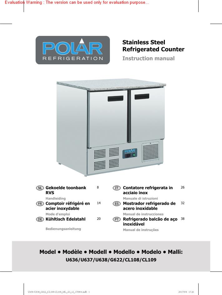 Polar CL108 Manual