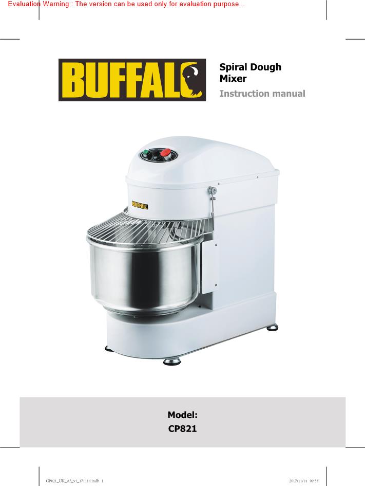 Buffalo CP821 Manual