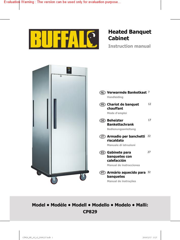 Buffalo CP829 Manual