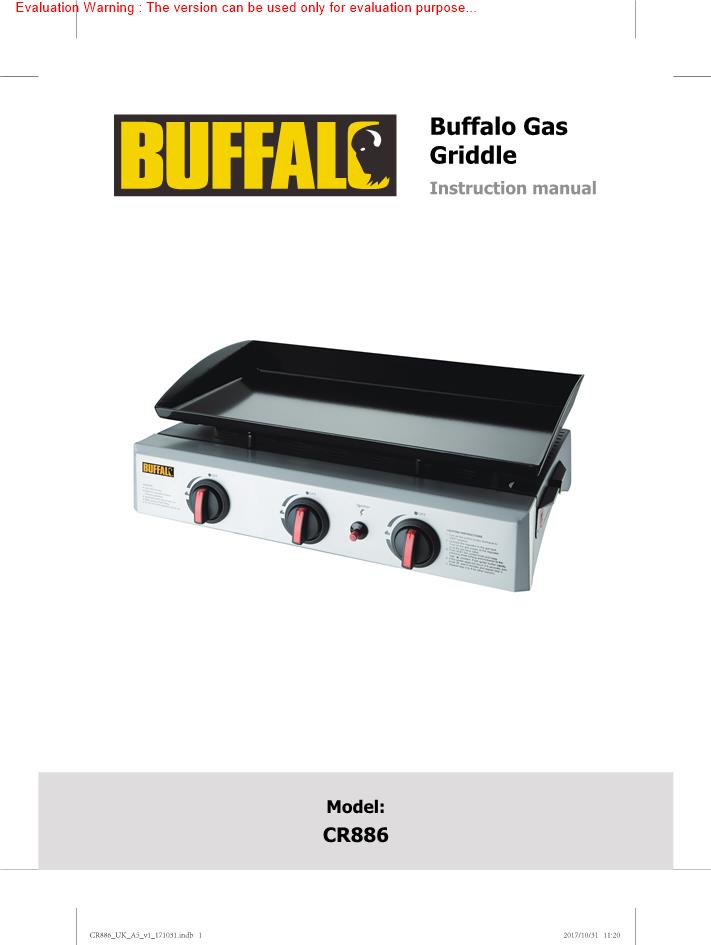 Buffalo CR886 Manual