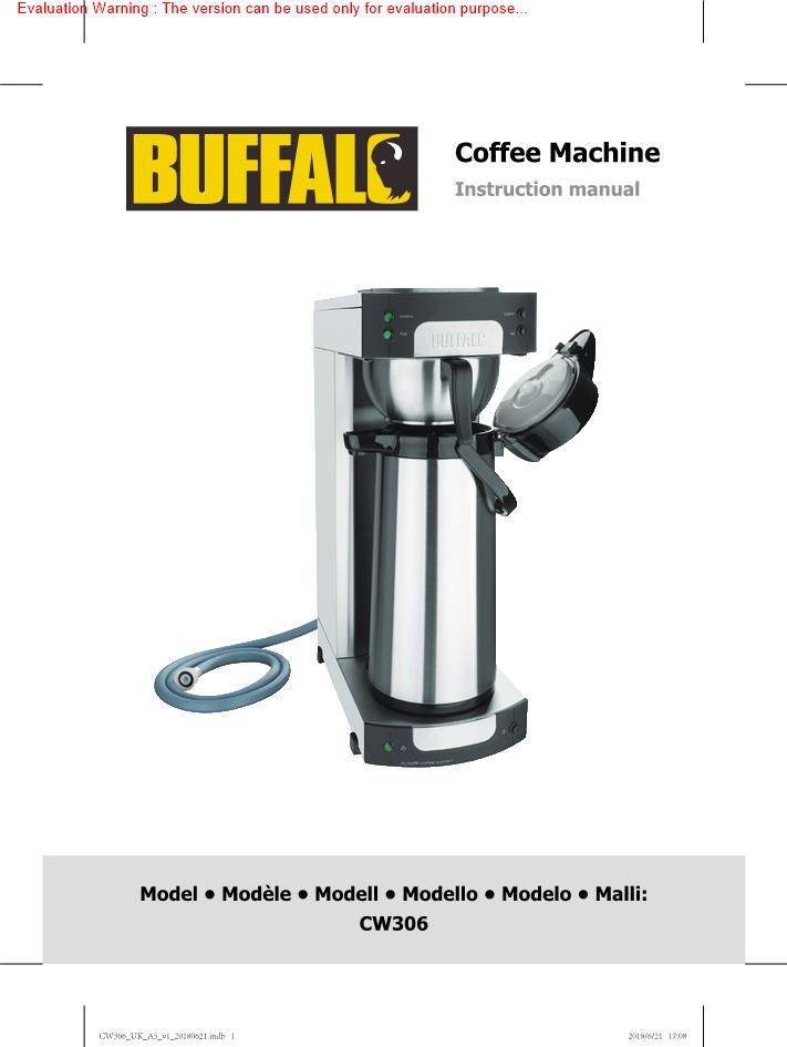 Buffalo CW306 Manual
