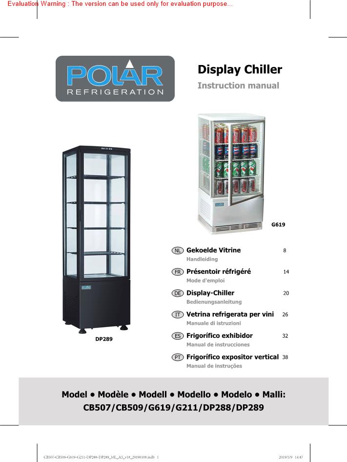 Polar DP289 Manual