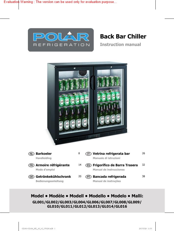 Polar GL003 Manual