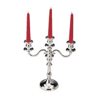 APS Silver Plated Candle Holders